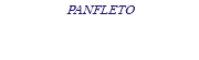 PANFLETO