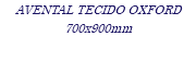 AVENTAL TECIDO OXFORD 700x900mm